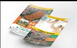 Folder promocional impresso